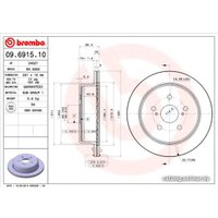  Brembo 09691510