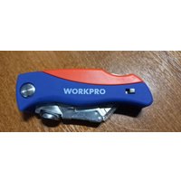 Нож строительный Workpro WP211006