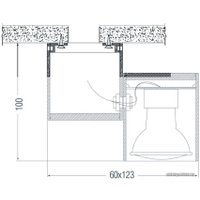 Точечный светильник Donolux Eva A1594Black/RAL9005