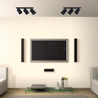 Спот Элетех НПБ 01-3х60-513 (черный матовый/черный)