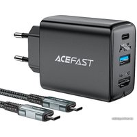 Док-станция AceFast A17 GaN PD65W EU (черный)