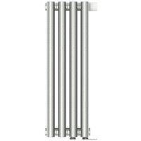 Стальной трубчатый радиатор Сунержа Эстет-00 EU50 500х180 4 секции (сатин)