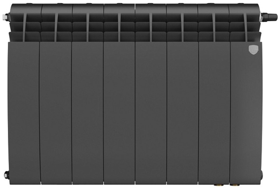 

Биметаллический радиатор Royal Thermo BiLiner 500 Noir Sable VDR (8 секций)