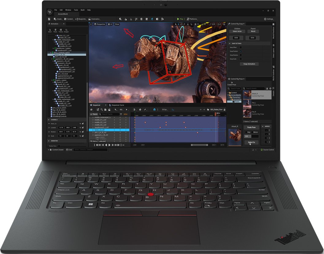 

Рабочая станция Lenovo ThinkPad P1 Gen 6 21FV000CUE