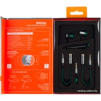 Наушники InterStep BWhite Metal 3.5mm