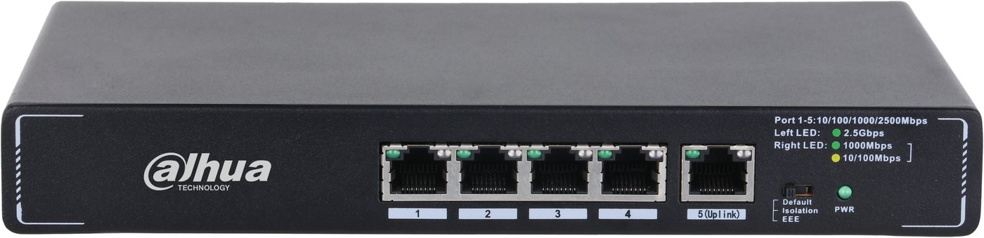 Неуправляемый коммутатор Dahua DH-SMG1005