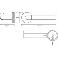 Держатель для туалетной бумаги Bemeta 166212032 (хром)