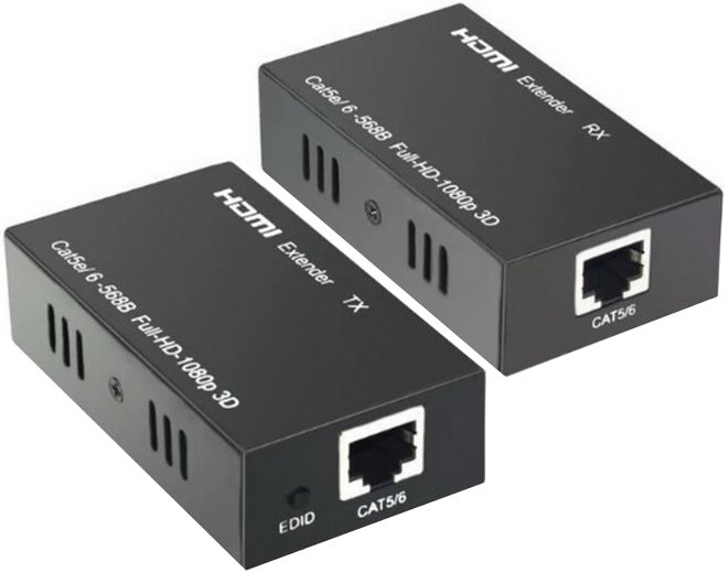 

Удлинитель по витой паре USBTOP HDMI - RJ45 60 м