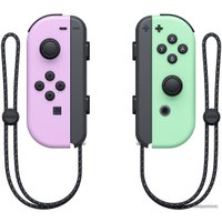 Геймпад Nintendo Joy-Con (пастельный фиолетовый/пастельный зеленый)