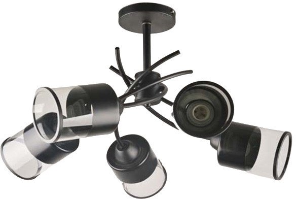 

Люстра средней высоты Mirastyle KL-1215/5A BK
