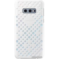 Чехол для телефона Samsung Pattern Cover для Samsung Galaxy S10e (белый/желтый)