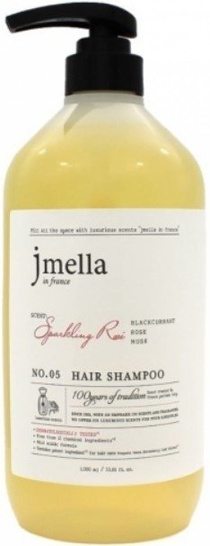 

Шампунь Jmella In France Sparkling Rose Hair Shampoo черная смородина, роза, мускус 500 мл