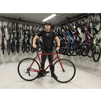 Велосипед P3 Cycles 2x8 700c L 2025 (красный)