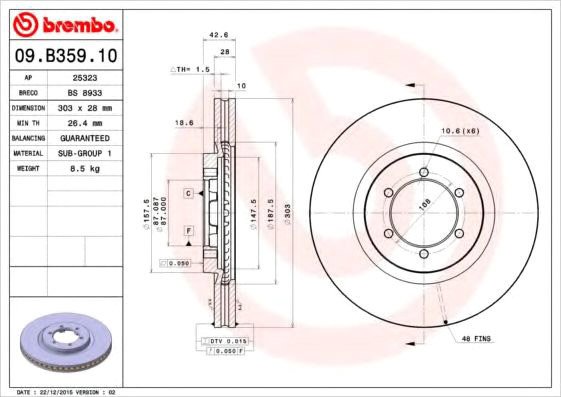 

Brembo 09B35910