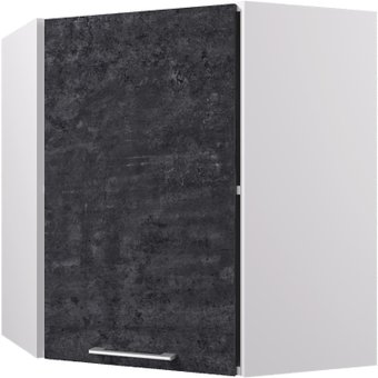 Шкаф навесной Горизонт Оптима 40 угловой (камень арья)
