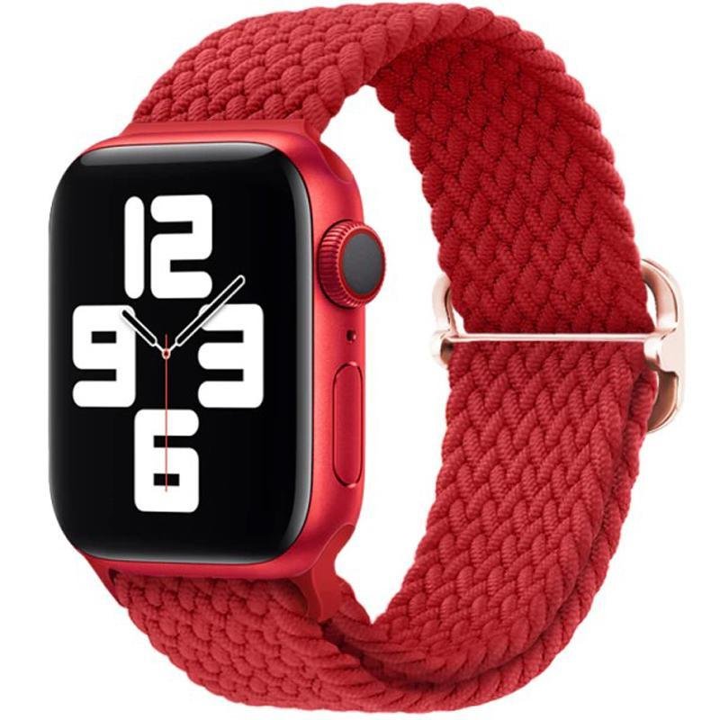 

Ремешок Rumi Wick из плетеного нейлона для Apple Watch 42/44/45mm (красный)