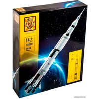 Конструктор Lion King 180001 Ракета-носитель Сатурн-5 миссия Аполлон
