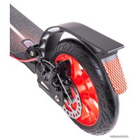 Двухколесный подростковый самокат Tech Team City Scooter Disk Brake 2023 (черный/красный)
