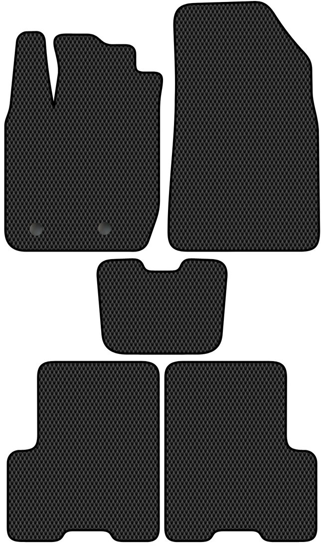 

Комплект ковриков для авто Alicosta Renault Arkana (suv) 2018 - Н.В. (черный, ромб)