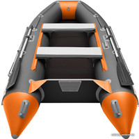 Моторно-гребная лодка Roger Boat Hunter 3000 (без киля, графит/оранжевый)