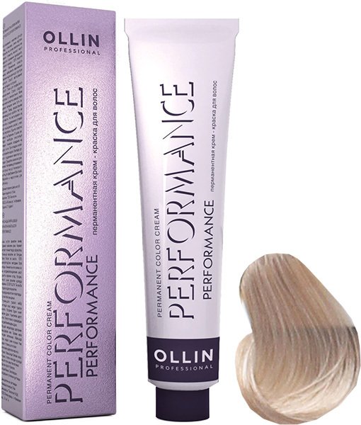 

Крем-краска для волос Ollin Professional Performance 11/31 специальный блондин золотисто-пепельный