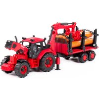 Трактор Полесье Belarus с лесовозом и манипулятором 96494