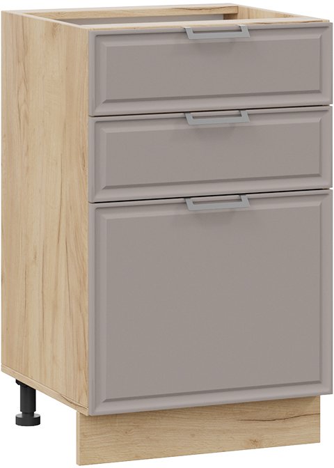 

Шкаф напольный Трия Белладжио 1Н5Я3 (дуб крафт золотой/софт капучино)