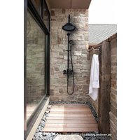 Душевая система  Rea Retro REA-P2366 (черный)