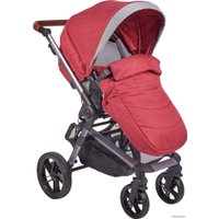 Универсальная коляска Farfello Zuma Duo Comfort (рубиновый)