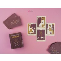 Карты Таро Эксмо. Everyday Tarot. Таро на каждый день (78 карт и руководство в подарочном футляре) (Бриджит Эссельмонт)