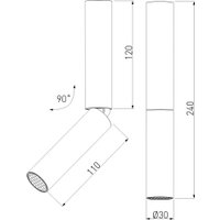 Точечный светильник Elektrostandard Pika 25029/LED 6W (латунь)