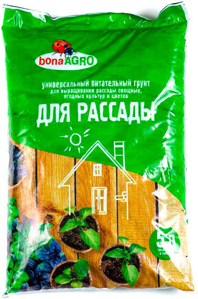 

Грунт Bona Agro Для рассады (5 л)