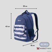 Школьный рюкзак Torber Class X T2743-22-DBLU