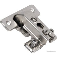 Мебельная петля AKS под фальшпанель 90° с доводчиком 45мм h6 несъемная планка (еврошурупы) короткое плечо в Гродно