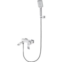 Смеситель Grocenberg GB1007 (белый хром)