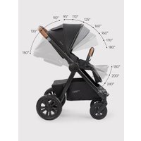 Универсальная коляска Happy Baby Mommer Pro Nova 2 в 1 (black)
