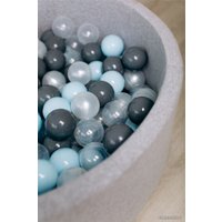 Сухой бассейн Romana Airpool ДМФ-МК-02.53.01 (серый, 150 шариков)