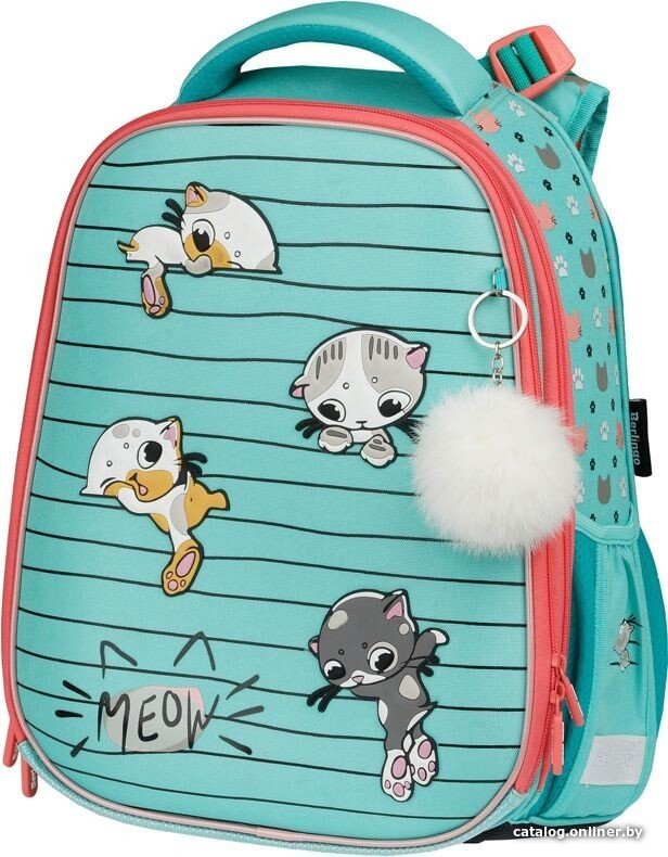 Школьный рюкзак Berlingo Kittens green RU07134G