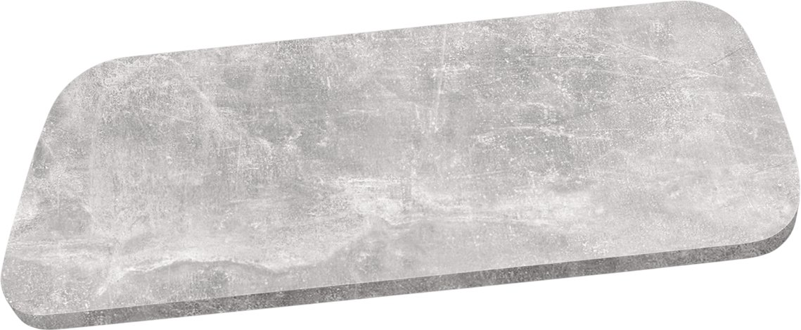

Столешница Millwood Закругленная 140x80x3.6 (бетон)