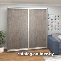 Шкаф-купе Кортекс-мебель Сенатор ШК12-45 Классика ДСП (береза)