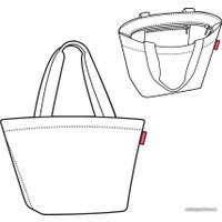 Сумка шоппер Reisenthel Shopper M ZS7051 Mixed Dots (черный)