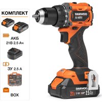 Дрель-шуруповерт Daewoo Power DAA 4021Li Set Box (с 2-мя АКБ, кейс) в Барановичах
