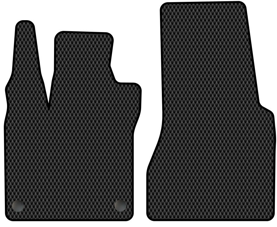 

Комплект ковриков для авто Alicosta Smart Fortwo III (хэтчбек 3 дв / C453) 2014 - Н.В. (черный, ромб)