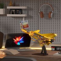 Конструктор Zhe Gao GZ2016 Золотая коллекция Истребитель J-20 в Лиде