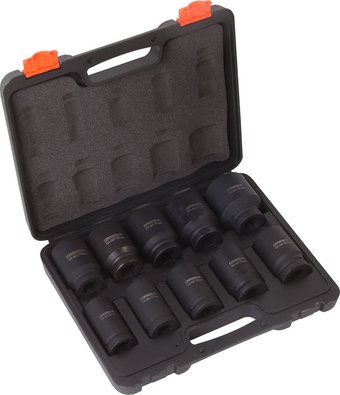 Набор трещотка с головками CARBON CA-124396 10 предметов