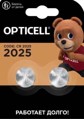 Батарейка Opticell Specialty CR2025 (2 шт)