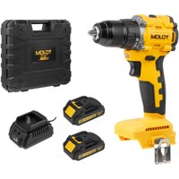Дрель-шуруповерт Molot MBD 1825 Li XLT Lite Set 2318138 (с 2-мя АКБ, кейс)