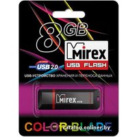 USB Flash Mirex KNIGHT BLACK 8GB (13600-FMUKNT08)