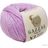 Пряжа для вязания Gazzal Baby Wool XL 823 50 г 100 м (светло-сиреневый)