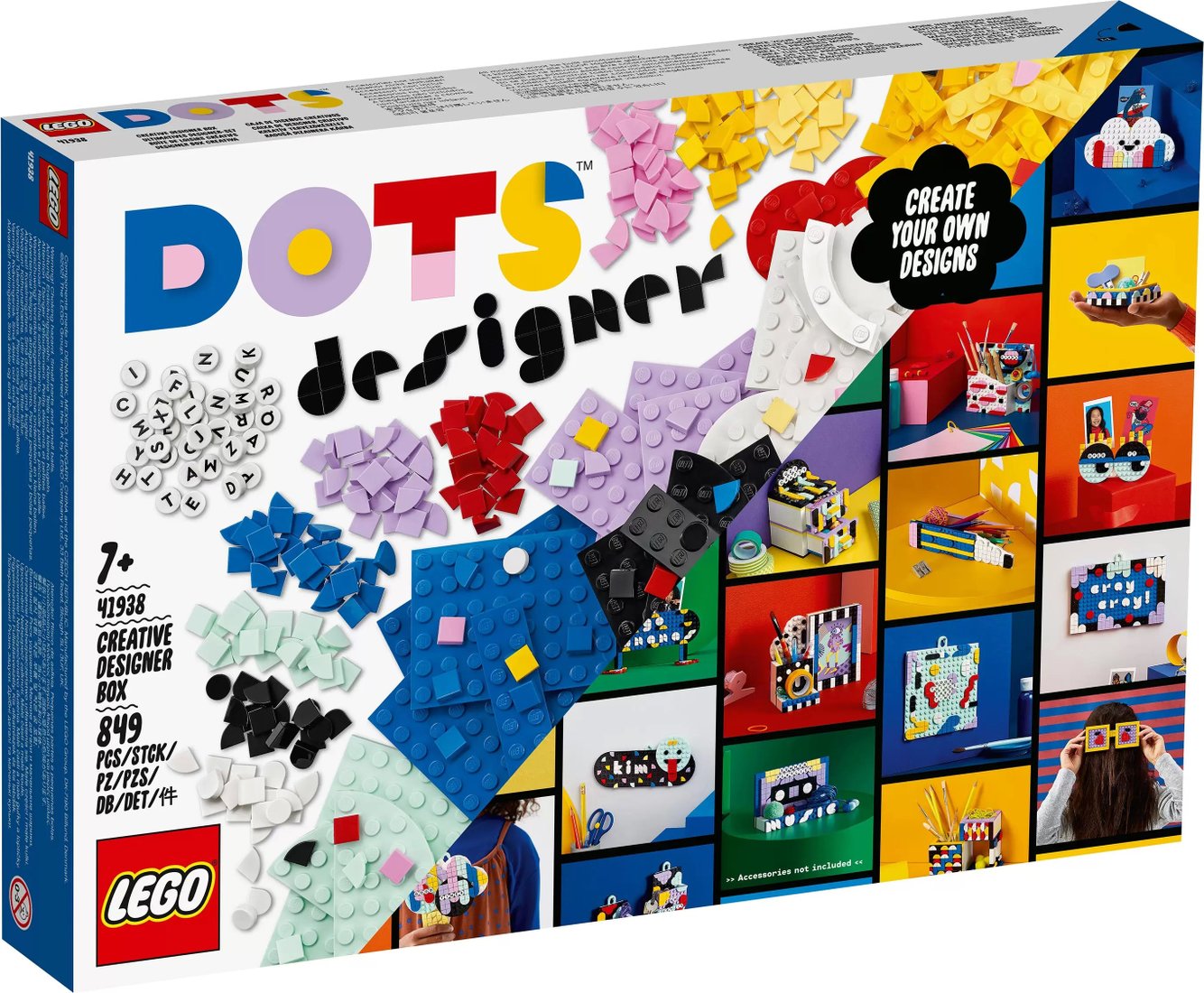 

Конструктор LEGO Dots 41938 Творческий набор для дизайнера